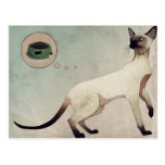 Miezekatze-Imbiss-Postkarte
