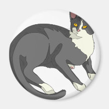 Miezekatze Kat Kühlschrankmagnete