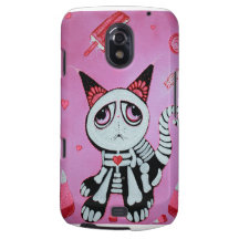 Miezekatze-Katzen-Süßigkeits-Rosa Samsung Galaxy Nexus Hülle