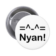 Miezekatze Nyan Knopf Button