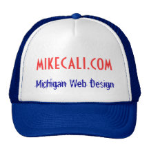 mikecali.com, Michigan-Netz-Entwurf Kappe