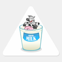 Milch-Bad! Sticker