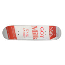 Milchkarton Bedrucktes Skateboard