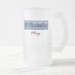 Milchshake-(blauer) Becher Tasse
