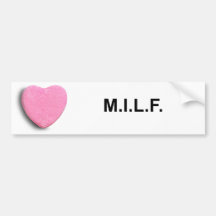 MILF AUTO AUFKLEBER