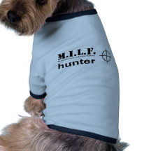 milfHunter png Hund T Shirts