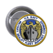 Militärsealift-Flotten-Unterstützung Buttons