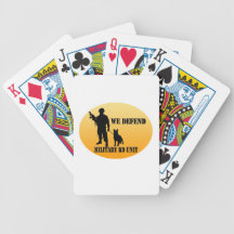 MilitärSpielkarten K9