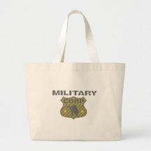 Military Corp Leinentaschen