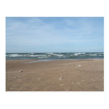 Miller-Strand in Gary, Indiana Postkarte