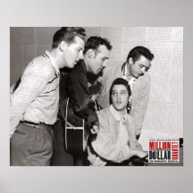 Million Dollar-Quartett-Foto Plakate
