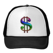 MILLIONÄRS-DOLLAR-ZEICHEN-FERNLASTFAHRER-HUT #3 KULTCAPS