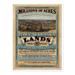 Millionen Morgen. Iowa und Nebraska 1872 Postkarten