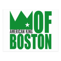MIMS Postkarte - amerikanischer König von Boston postkarten