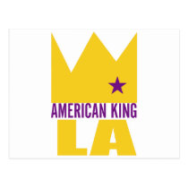 MIMS Postkarte - amerikanischer König von L.A. postkarten
