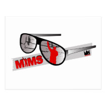 MIMS Postkarte - Schatten - Exklusives postkarten