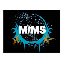 MIMS Postkarte - Spritzer - Exklusives postkarten
