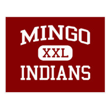 Mingo - amerikanischer Ureinwohner - Mitte - Mingo Postkarten