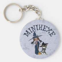 Minihexe Schlüsselbänder