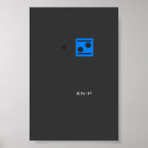 minimal KN-P Poster poster