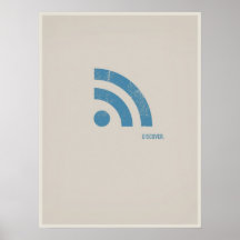 Minimalistic Plakat RSS