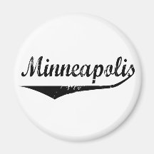 Minneapolis Kühlschrankmagnet