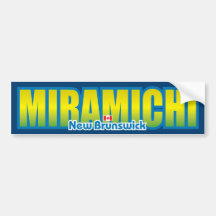 Miramichi Stoßdämpfer Autosticker