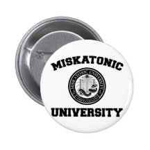 Miskatonic Hochschulknopf Anstecknadelbuttons