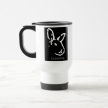 Missbilligenreise-Becher der kaninchen-2 Tee Tasse
