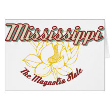 Mississippi Grußkarte