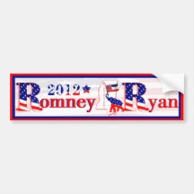 Mississippi Romney und RyanAutoaufkleber 2012 2