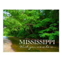 MISSISSIPPI - Wunsch waren Sie hier - McGehee Nebe Postkarten