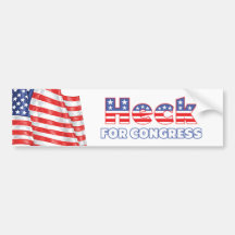 Mist für Kongress-patriotische amerikanische Flagg Autoaufkleber
