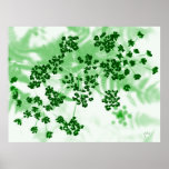mit Blumen Plakatdruck