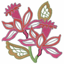 Mit Blumenopenwork