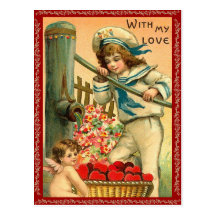 Mit meiner Liebevalentine-Postkarte