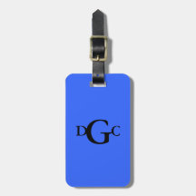 Mit Monogramm Gepäck-Umbau Gepäckanhänger
