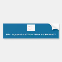 Mitleid und Empathie Autosticker