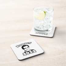 Mitt Romney 2012 Retro Cocktail Untersetzer
