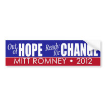 Mitt Romney - aus Hoffnung heraus und bereiten für autoaufkleber