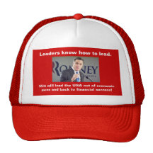 Mitt Romney-Führer können Hut führen Baseball Kappen