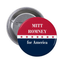 Mitt Romney für Amerika Buttons
