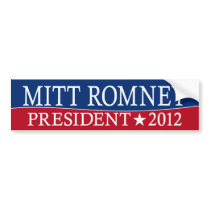 Mitt Romney für Präsidenten 2012 autoaufkleber