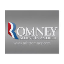 Mitt Romney für Präsidenten 2012 flyer