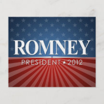 Mitt Romney für Präsidenten 2012 Flyerdruck