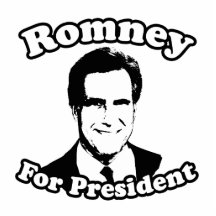 MITT ROMNEY FÜR PRÄSIDENTEN 2 PHOTO STATUEN