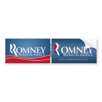 Mitt Romney für Präsidenten - BOGO autoaufkleber