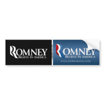 Mitt Romney für Präsidenten - BOGO autoaufkleber