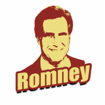 MITT ROMNEY-Propaganda-Plakat Photo Statue