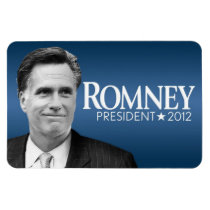 Mitt Romney - Schwarzweiss-Foto magnete